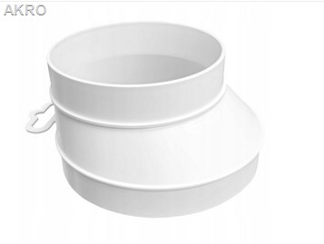 Redukcja BOCZNA KR-W 100/125 PCV wentylacja